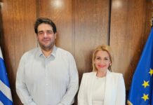 Για τη λειτουργία και στελέχωση των κοινωνικών δομών των Δήμων, συνάντηση της Μίκας Ιατρίδη με τον Υπουργό Εσωτερικών, Θεόδωρο Λιβάνιο.