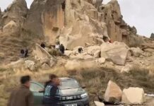 Κατέρρευσε η Καμινάδα της Νεράιδας στην Καππαδοκία, αναφορές για νεκρούς και τραυματίες