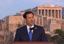 Washington Post: Η ομιλία του Ρούμπιο στην Ελλάδα φανέρωσε μεγαλύτερες πολιτικές φιλοδοξίες